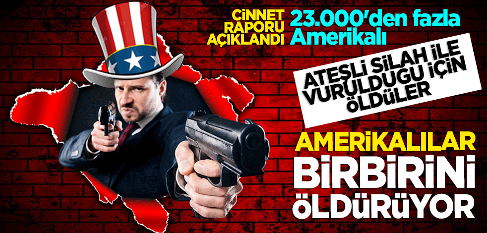 Cinnet geçiren Amerikalılar birbirini öldürüyor
