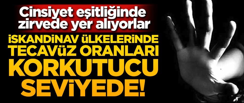 Cinsiyet eşitliğinde zirvede yer alıyorlar! İskandinav ülkelerinde tecavüz oranları korkutucu seviyede