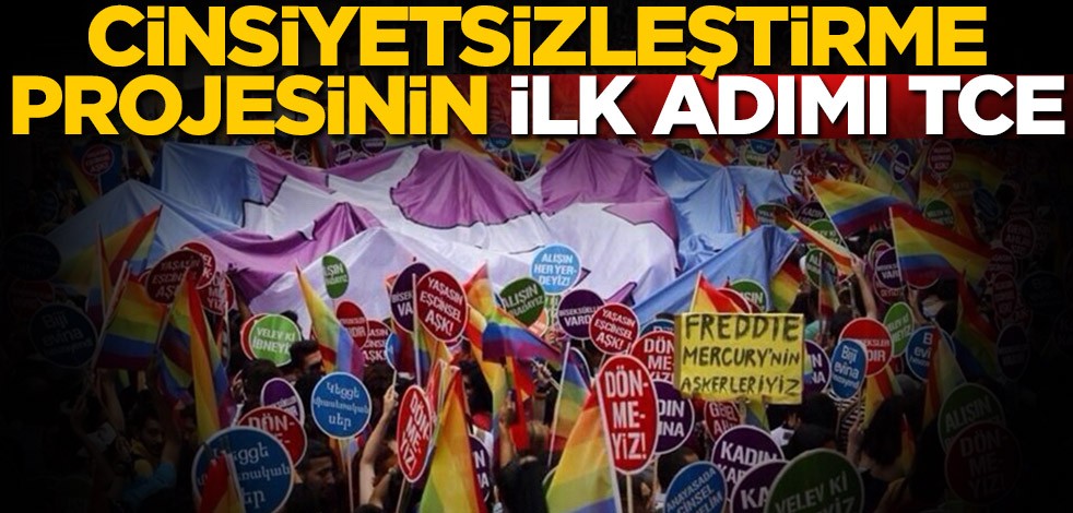 Cinsiyetsizleştirme projesinin ilk adımı TCE