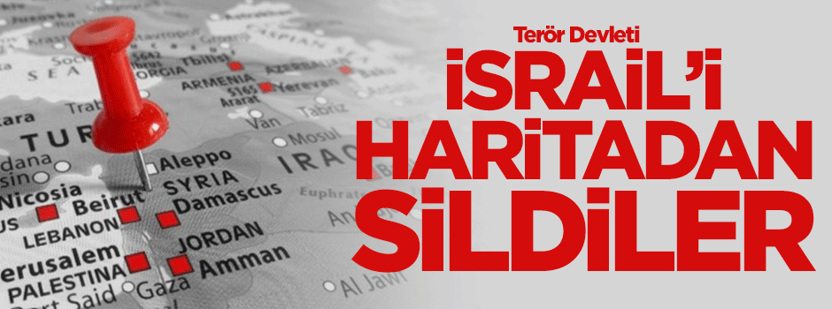 CNN işgalci İsrail'i haritadan sildi, terör devleti kudurdu