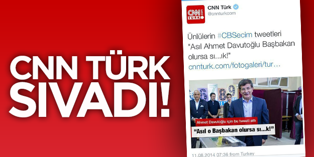 CNN Türk Davutoğlu'ndan özür diledi