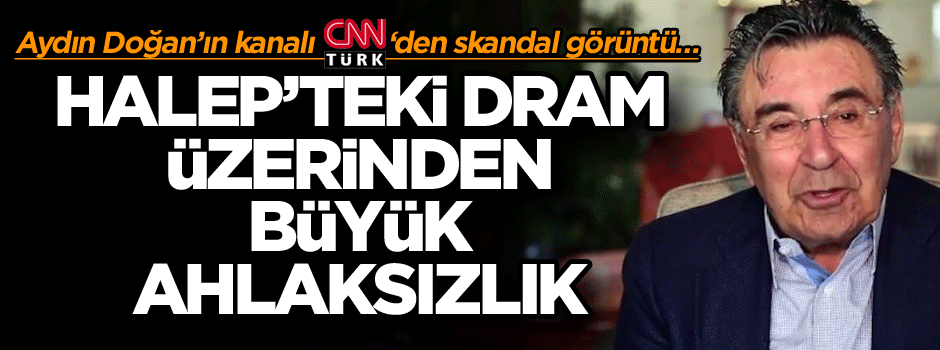 CNN’den skandal görüntü… İnsani dram üzerinden büyük ahlaksızlık