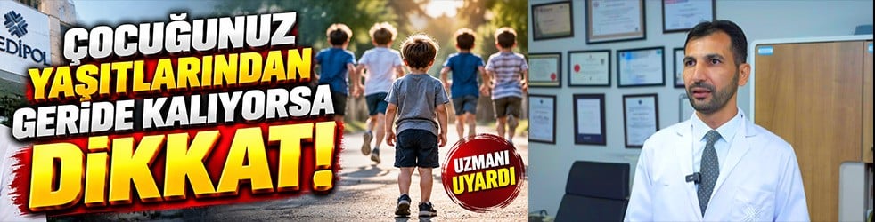 Çocuğunuz koşarken yaşıtlarından geri kalıyorsa dikkat! Uzmanı uyardı: Bu belirtileri gözden kaçırmayın