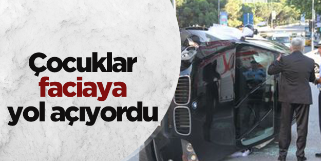 Çocuklardan kaçan damat ölümden döndü