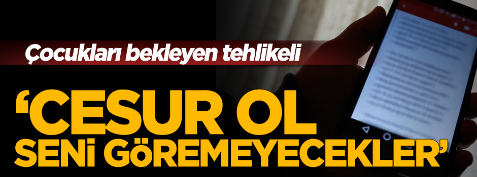 Çocukları bekleyen tek tehlike! İsimsiz mesaj uygulamaları...