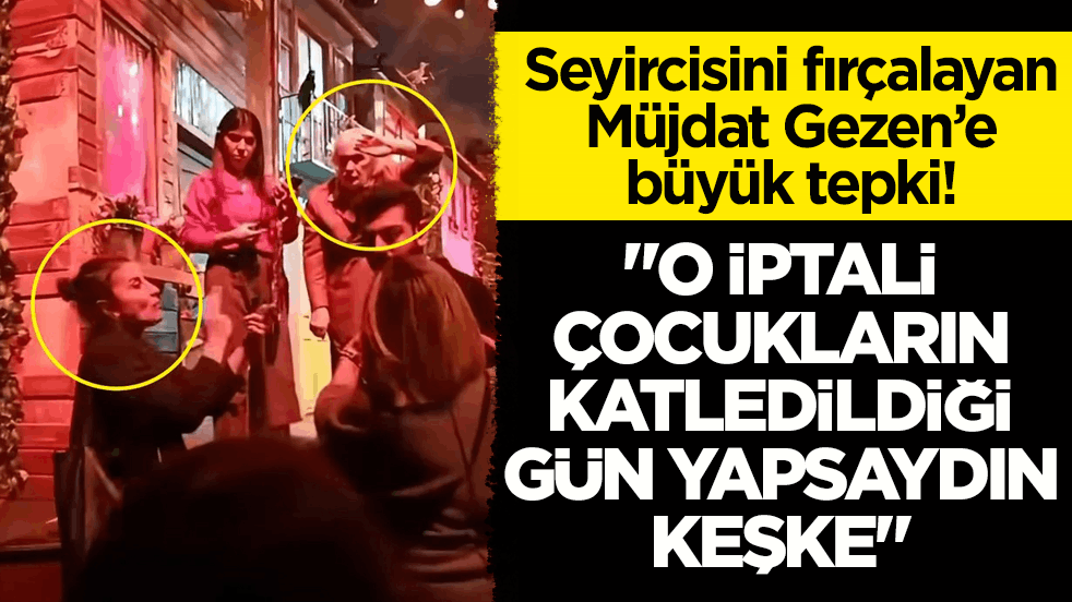 Çocukların katledildiği gün gösteriyi iptal etmemişti! Seyircisini fırçalayan Müjdat Gezen’e tepkiler artıyor
