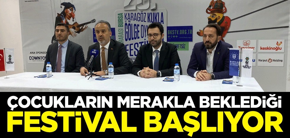 Çocukların merakla beklediği festival başlıyor