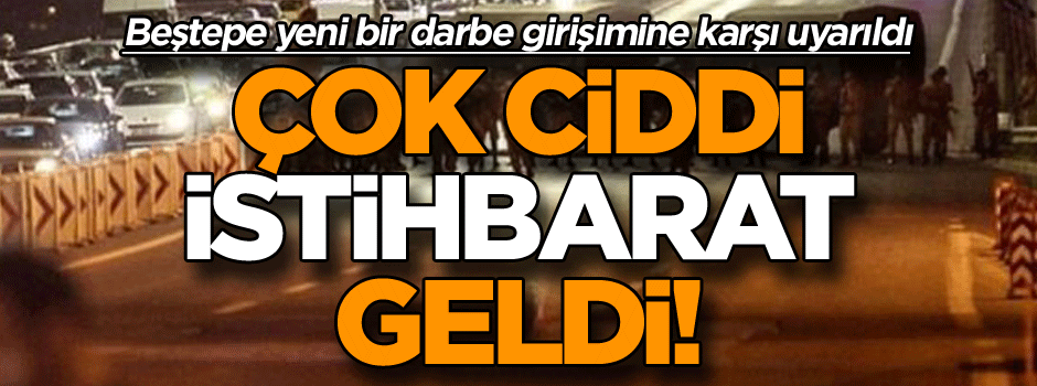 15 Temmuz'dan 5 ay sonra savcılık yeni bir darbe girişimine karşı uyardı