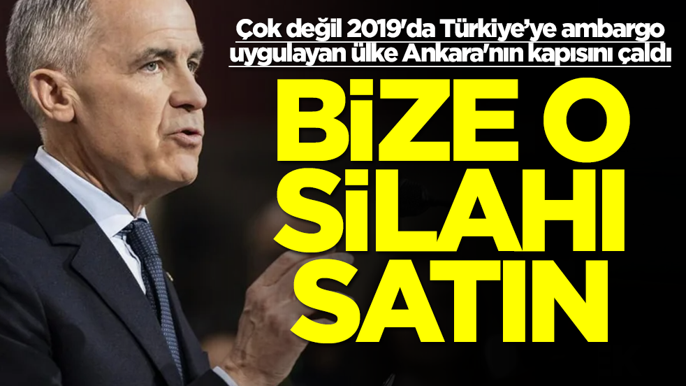 Çok değil 2019'da Türkiye'ye ambargo uygulayan ülke Ankara'nın kapısını çaldı: Bize o silahı satın