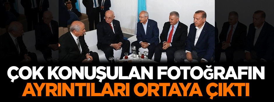 Çok konuşulan fotoğrafın ayrıntıları ortaya çıktı