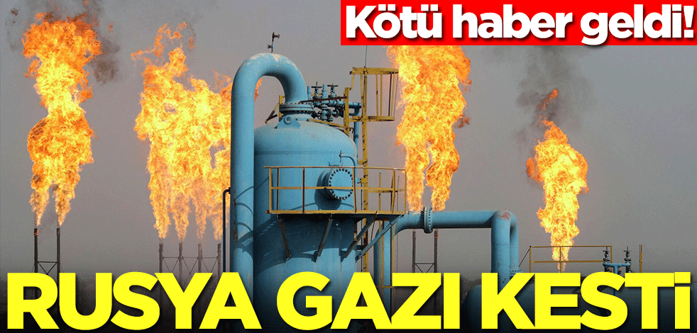 Çok kötü haber! Rusya gazı kesti