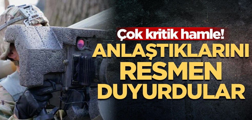 Çok kritik hamle! Anlaştıklarını resmen duyurdular