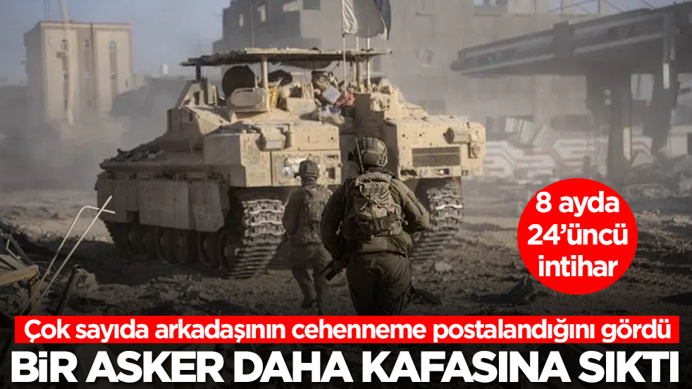Çok sayıda arkadaşının cehenneme postalandığını gördü: Bir asker daha kafasına sıktı