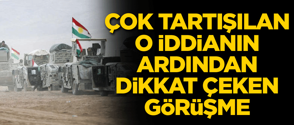 Çok tartışılan o iddianın ardından dikkat çeken görüşme