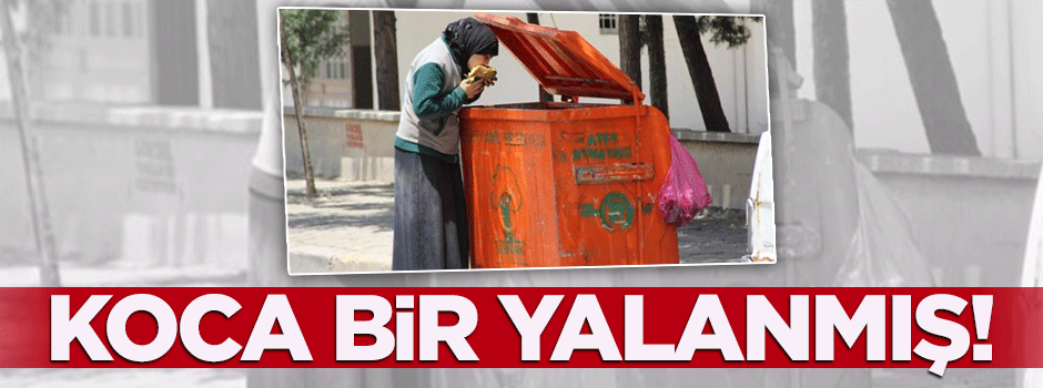 'Çöpten yiyen Suriyeli kadın' yalan çıktı