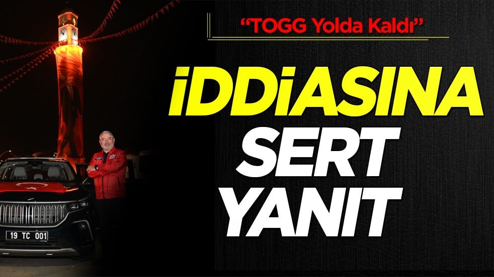 Çorum Belediyesi’nden 'TOGG Yolda Kaldı' iddialarına sert yanıt: Gerçek dışı iddialarla TOGG markamızın karalanmasına izin vermeyiz