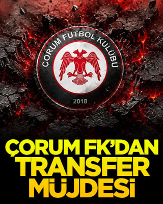 Çorum FK’dan transfer müjdesi