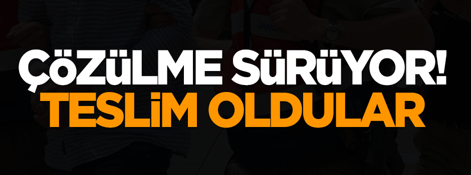 Çözülme sürüyor! Teslim oldular