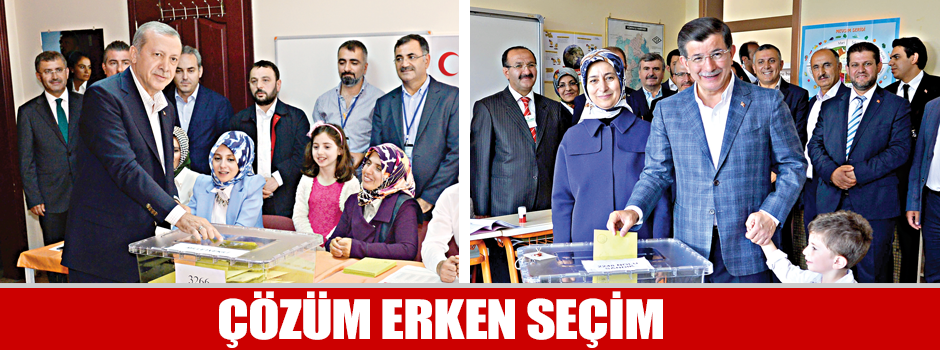 Çözüm erken seçim