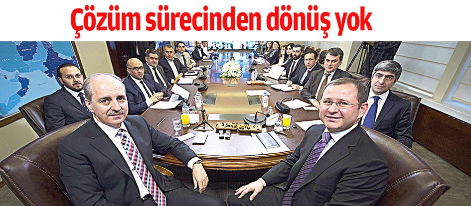Çözüm sürecinden dönüş yok