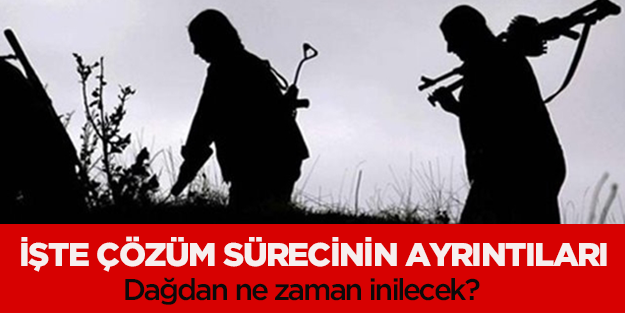 Çözüm sürecinin ayrıntıları netleşmeye başladı