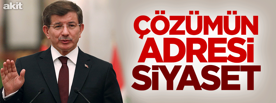 Çözümün adresi siyaset