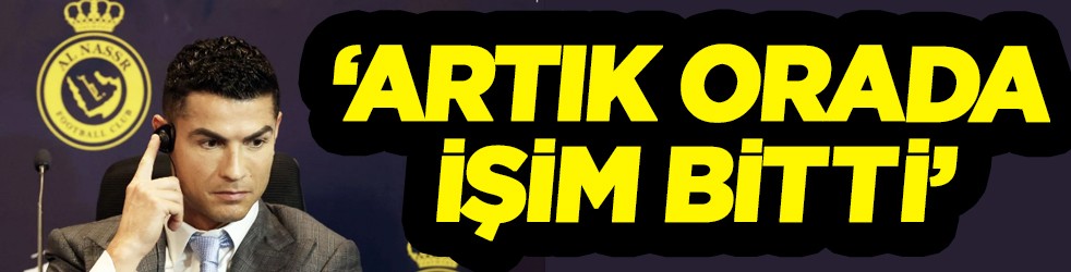 Cristiano Ronaldo, Al Nassr ile sözleşme imzaladı