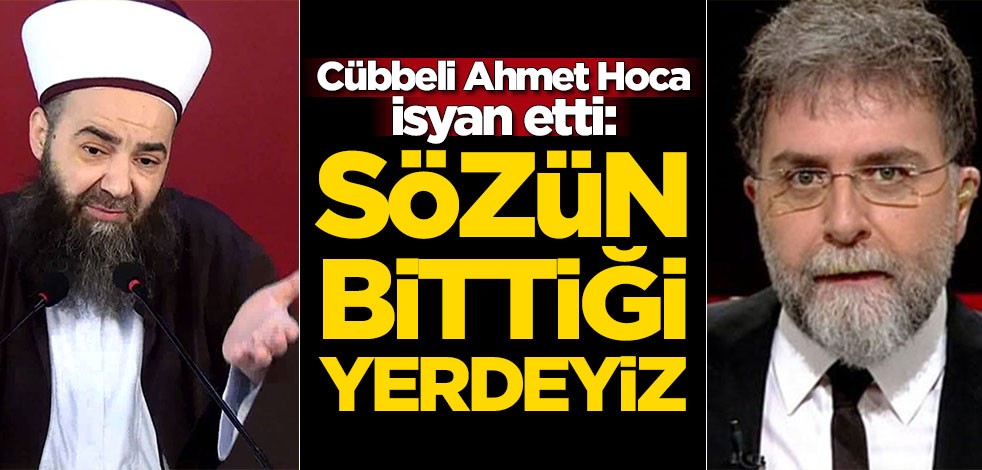 Cübbeli Ahmet Hoca, Ahmet Hakan konusunda isyan etti: Sözün bittiği yerdeyiz