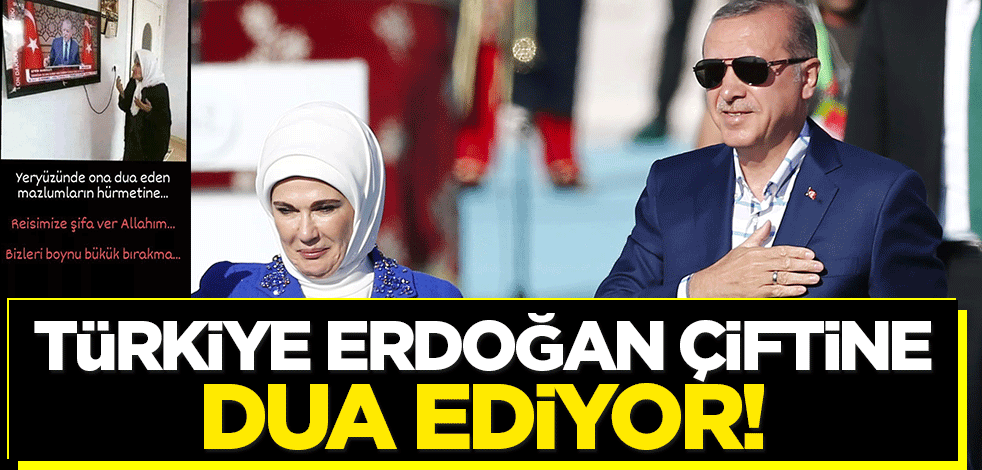 Cübbeli Ahmet Hoca, İhsan Şenocak Hoca ve niceleri! Türkiye Cumhurbaşkanı Erdoğan'a dua ediyor