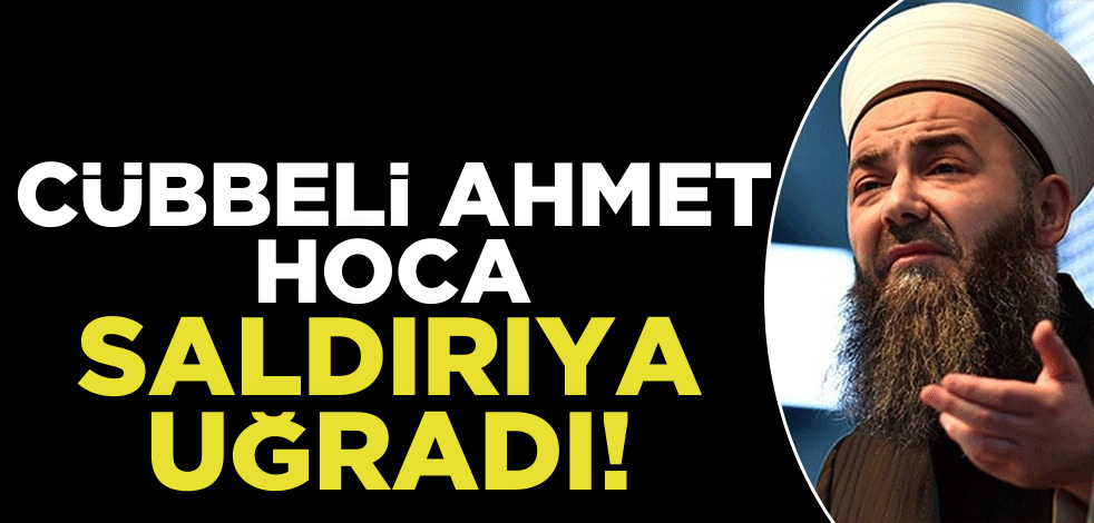Cübbeli Ahmet Hoca saldırıya uğradı!