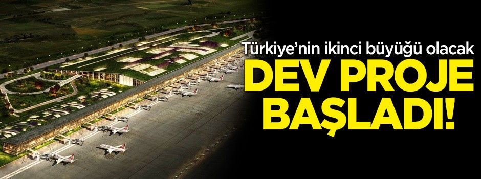 Çukurova Bölgesel Havalimanı'nın üstyapı temeli atıldı