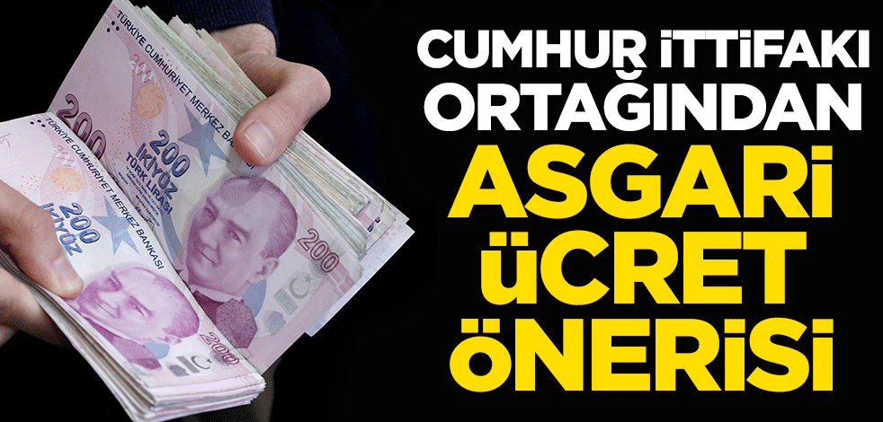 Cumhur İttifakı ortağından asgari ücret önerisi