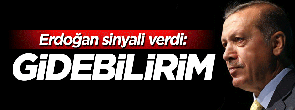 Cumhurbaşkanı Erdoğan ABD'ye gitme sinyali verdi