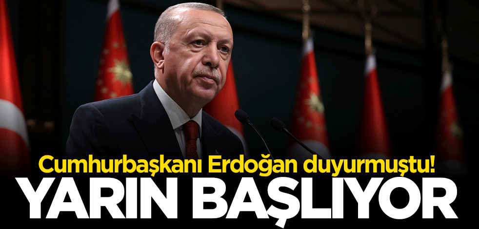 Cumhurbaşkanı Erdoğan açıklamıştı... Reformlar için ilk adım atılıyor