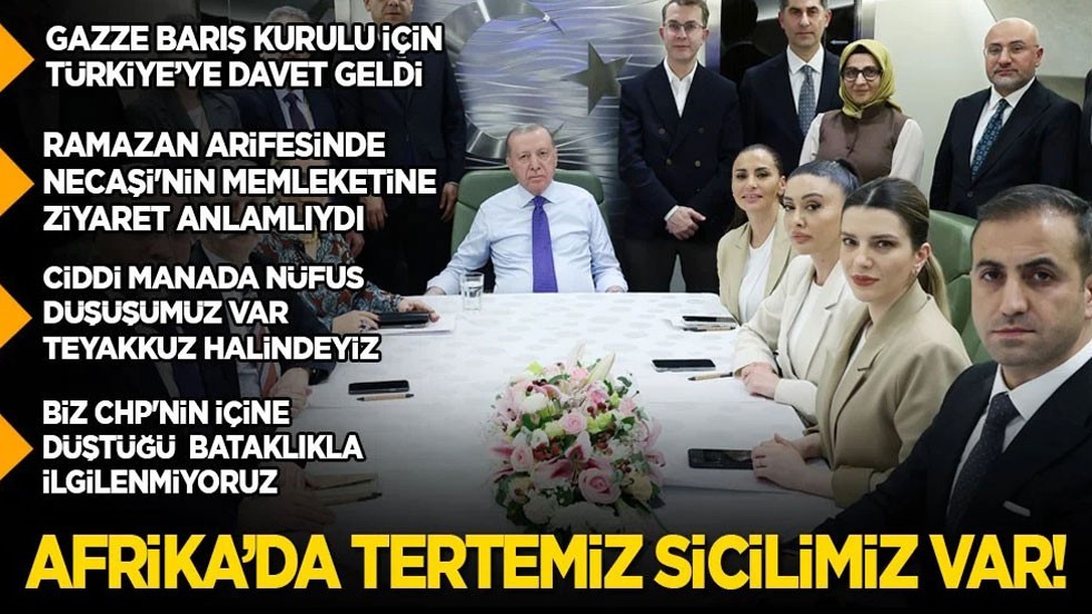 Cumhurbaşkanı Erdoğan: Afrika’da tertemiz sicilimiz var