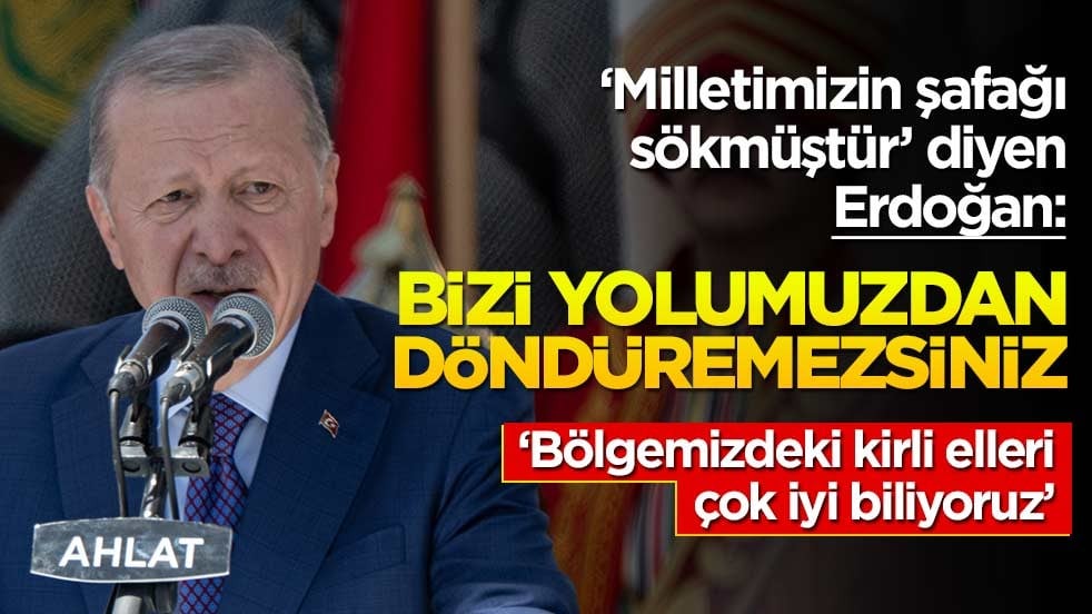 Cumhurbaşkanı Erdoğan: Ahlat kubbetü'l-İslam'dır