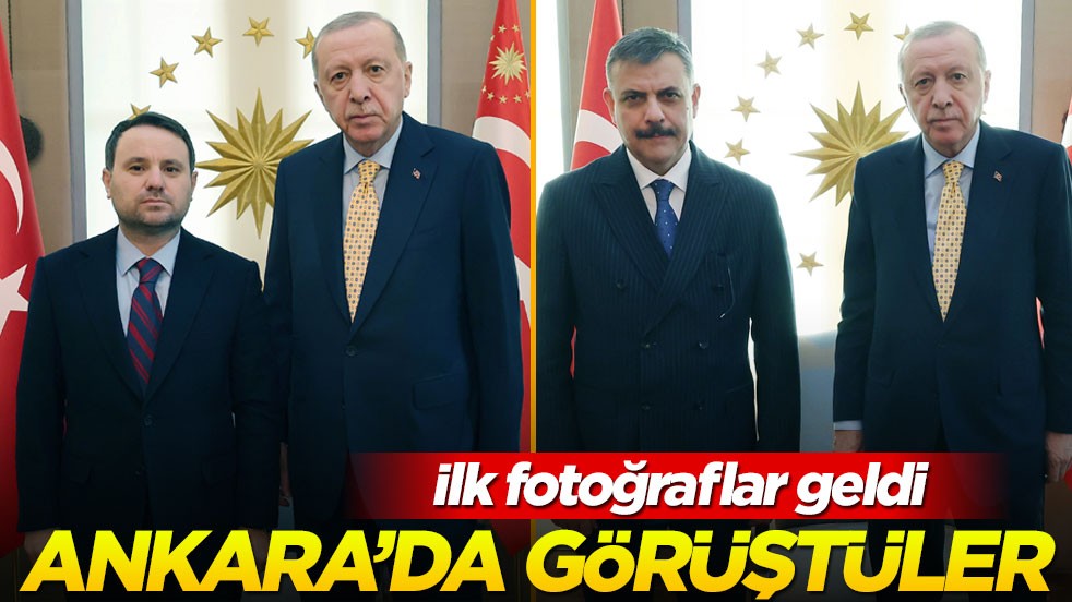 Cumhurbaşkanı Erdoğan, Akın Gürlek ve Mustafa Çiftçi'yi kabul etti
