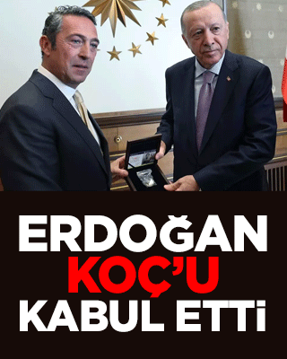 Cumhurbaşkanı Erdoğan, Ali Koç'u kabul etti