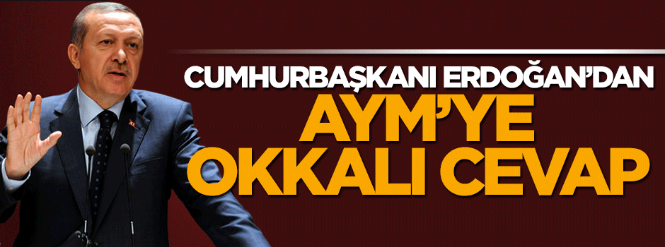Cumhurbaşkanı Erdoğan: Anayasa Mahkemesi ülkesinin aleyhine karar almaktan çekinmemiştir