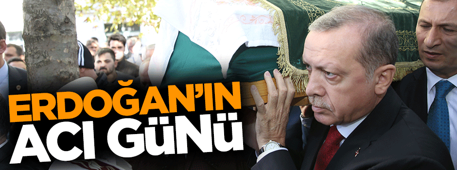 Cumhurbaşkanı Erdoğan arkadaşının cenazesine katıldı