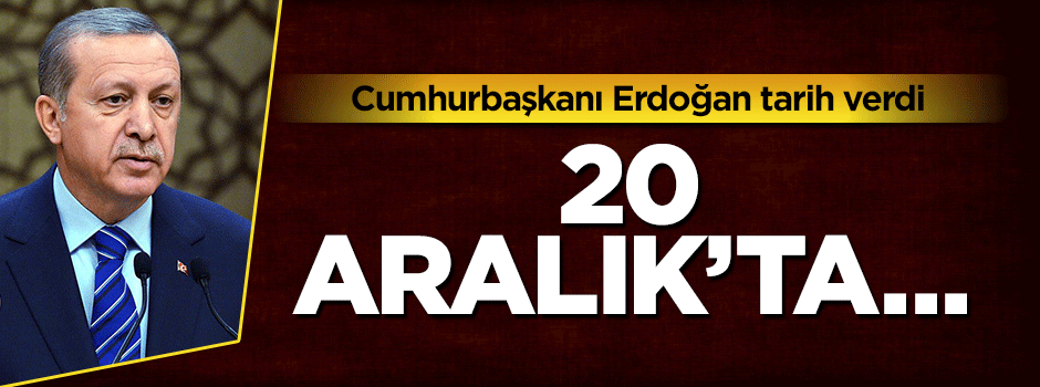 Cumhurbaşkanı Erdoğan: Avrasya Tüneli'ni 20 Aralık'ta açıyoruz