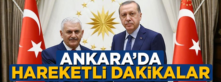 Cumhurbaşkanı Erdoğan, Başbakan Yıldırım arasında kritik görüşme