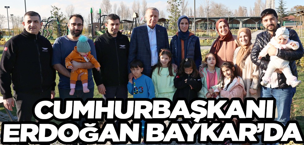 Cumhurbaşkanı Erdoğan, Baykar'da.. Sürpriz ziyaret!