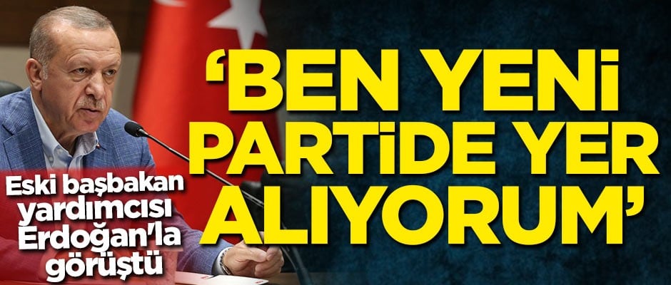 Cumhurbaşkanı Erdoğan Beşir Atalay ile görüştü