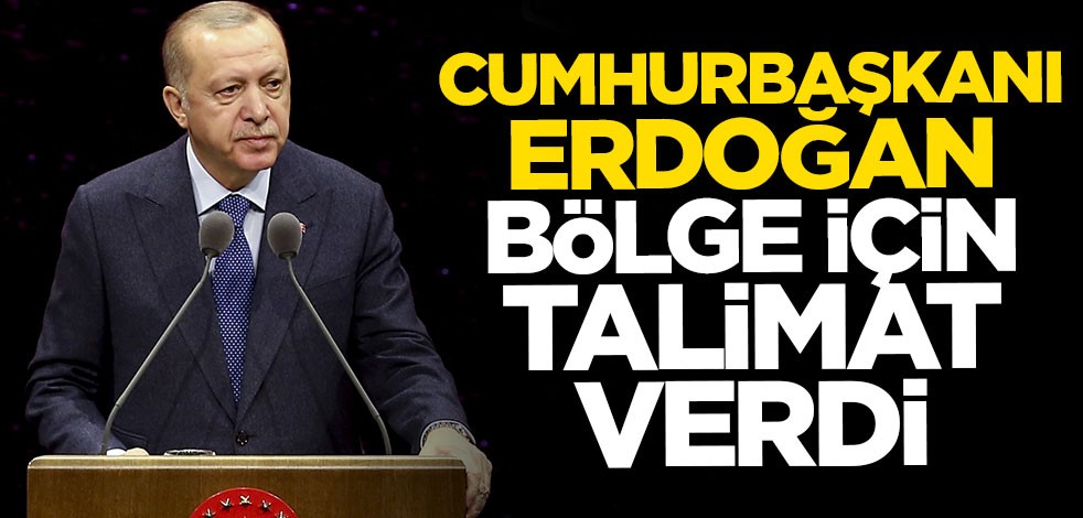 Cumhurbaşkanı Erdoğan bölge için talimat verdi: Tüm zararlar karşılanacak