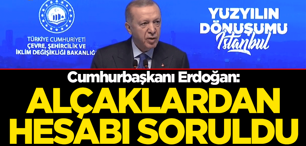 Cumhurbaşkanı Erdoğan: Bölücü alçaklardan döktükleri kanların hesabı soruldu