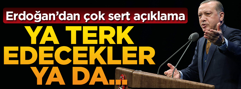 Cumhurbaşkanı Erdoğan: Bu işi bitireceğiz