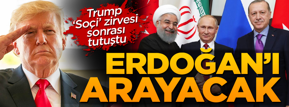 Cumhurbaşkanı Erdoğan bugün Trump ile görüşecek