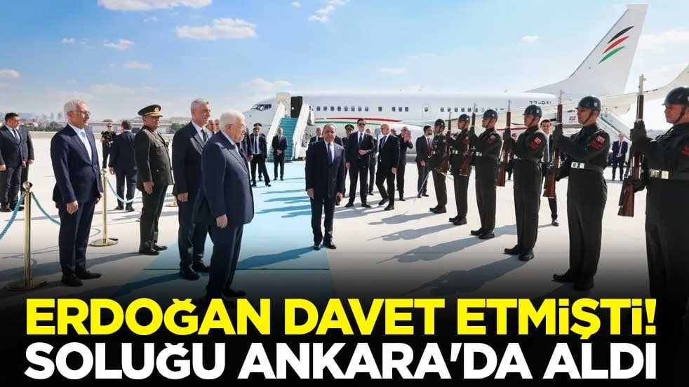 Cumhurbaşkanı Erdoğan davet etmişti! Soluğu Ankara'da aldı