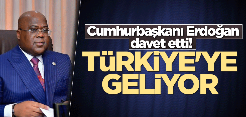 Cumhurbaşkanı Erdoğan davet etti! Türkiye'ye geliyor
